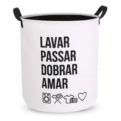 ARMONIA - Canasto para ropa amarillo 30x40 organizador lavandería 695