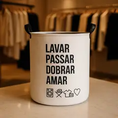 ARMONIA - Canasto ropa sucia 30x40 amarillo plegable baño 695