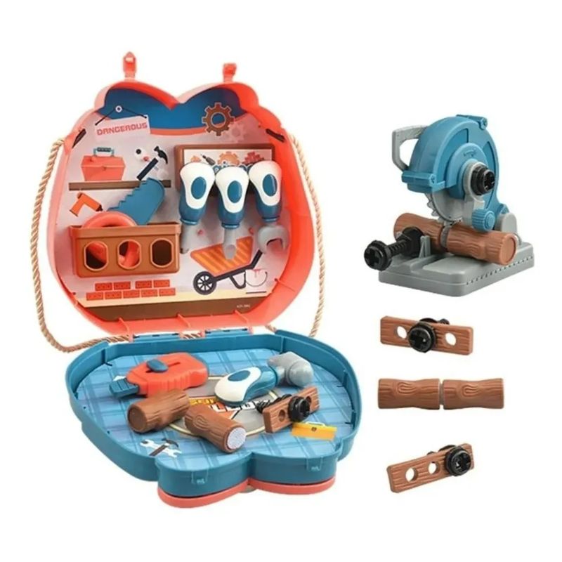 GENERICO - Kit De Herramientas 24 Piezas Juguete Didáctico Con Bolso