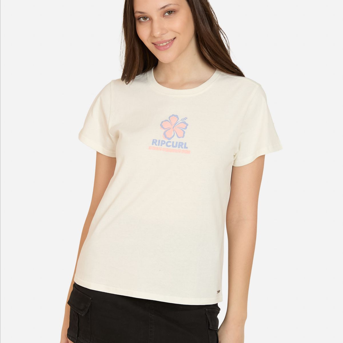 RIP CURL - Polera MC Dreamcrest Blanco Mujer Rip Curl - Blanco