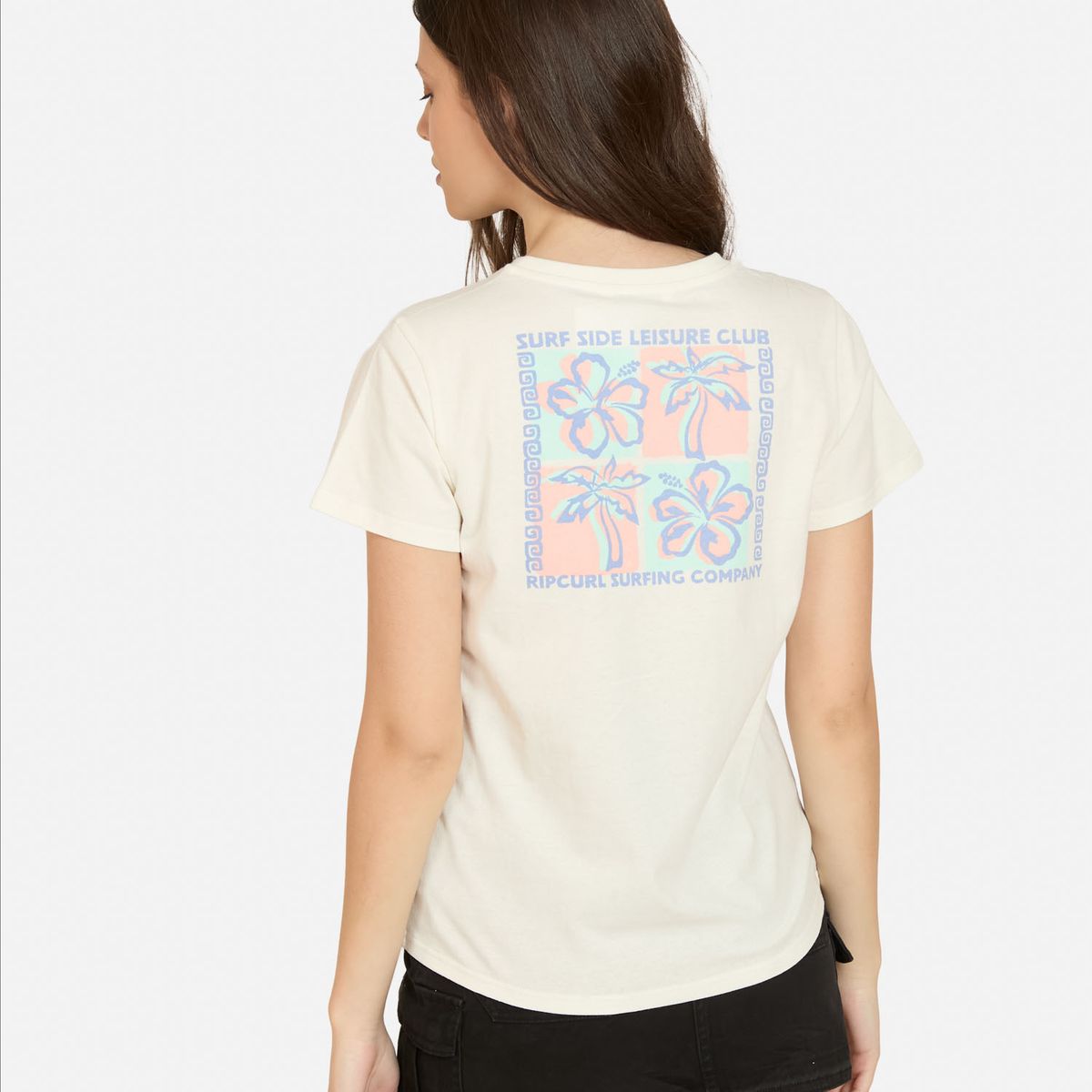 RIP CURL - Polera MC Dreamcrest Blanco Mujer Rip Curl - Blanco