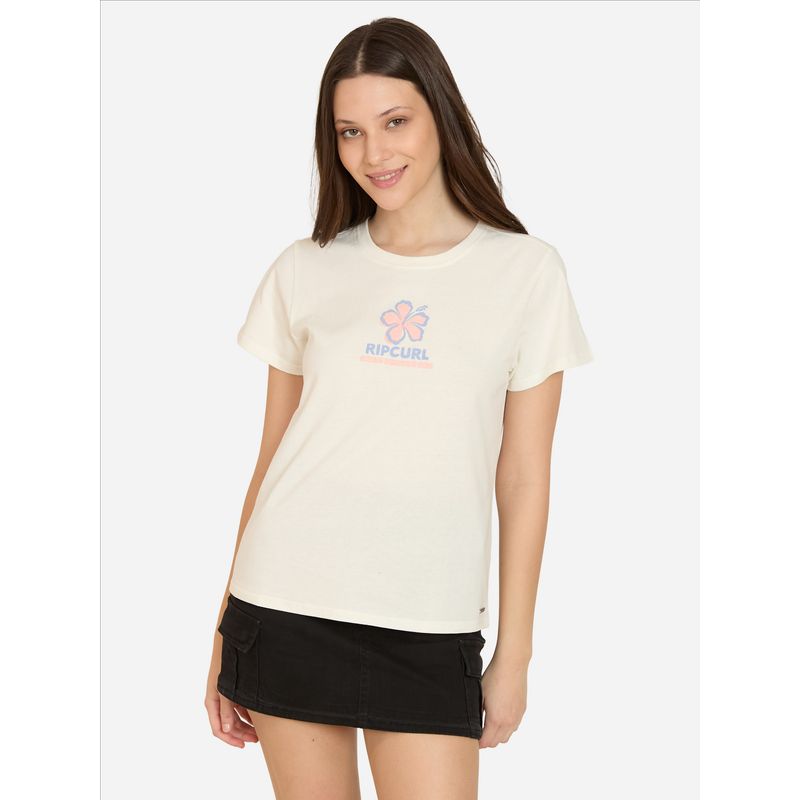 RIP CURL - Polera MC Dreamcrest Blanco Mujer Rip Curl - Blanco