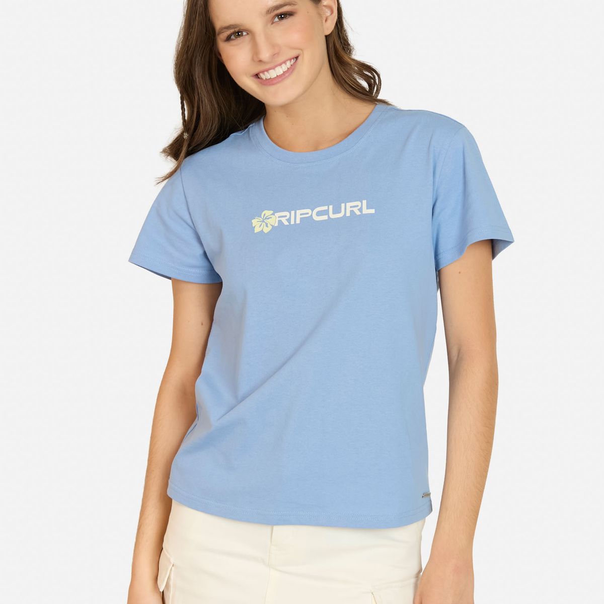 RIP CURL - Polera MC Nightcrest Azul Mujer Rip Curl - Azul
