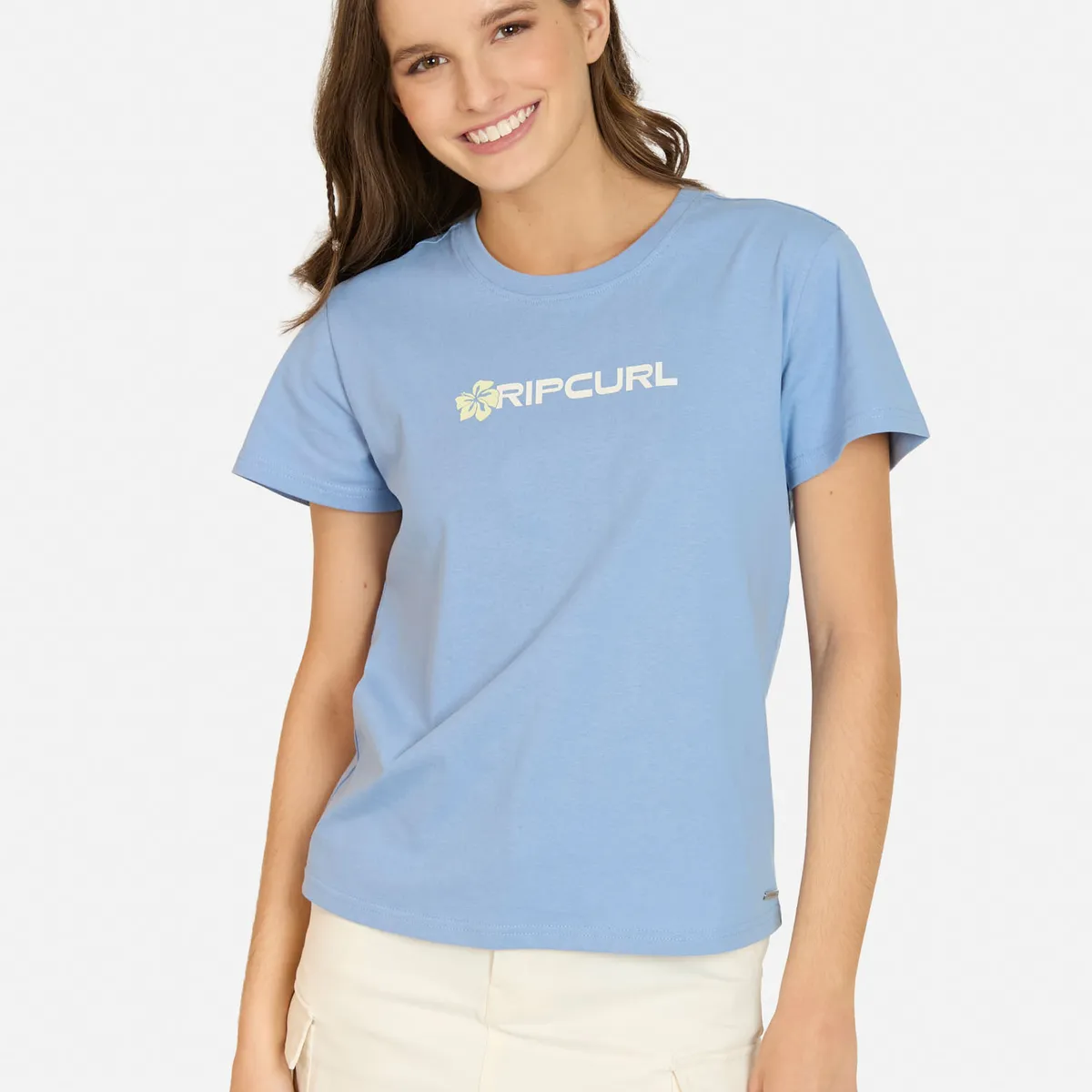 RIP CURL - Polera MC Nightcrest Azul Mujer Rip Curl - Azul