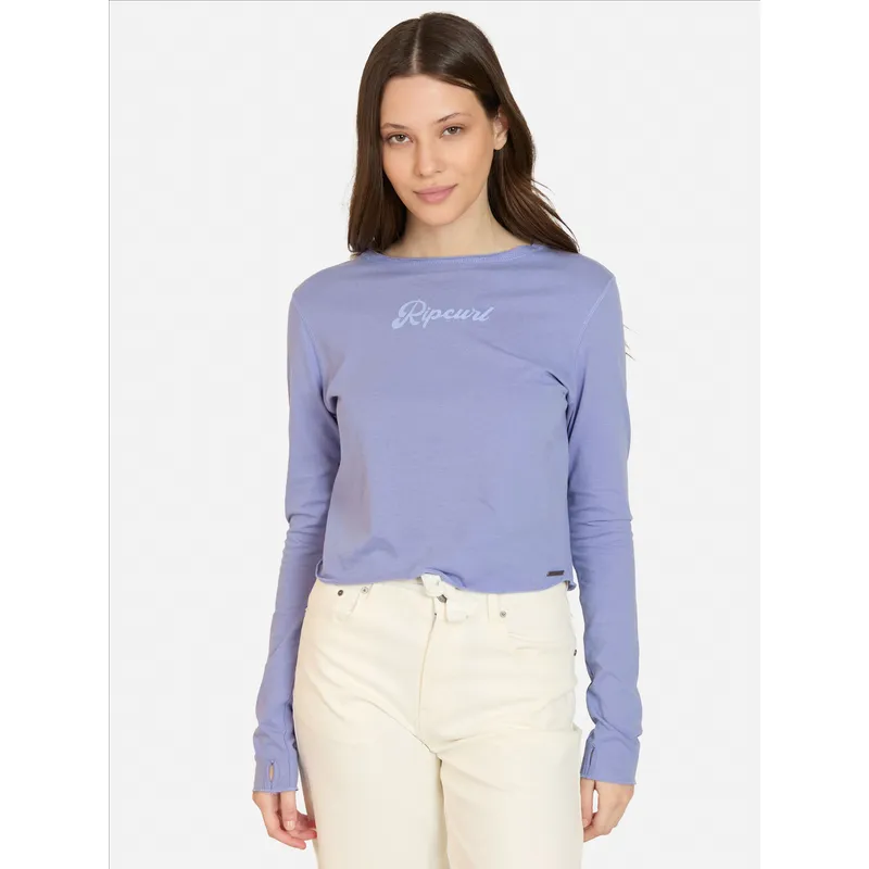 RIP CURL - Polera ML Deepzone Morado Mujer Rip Curl - Morado