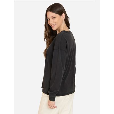 Imagen 2 del producto Polera ML Saltedge Negro Mujer - Negro