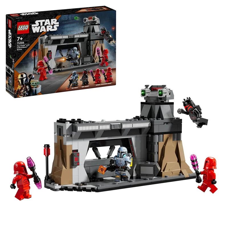 LEGO - LEGO Star Wars Batalla entre Paz Vizsla y Moff Gideon 75386