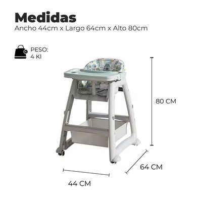 Imagen 2 del producto Silla Comer Bebe Stylish Baby