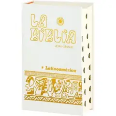 VERBO DIVINO - Biblia Latinoamerica Letra Grande Blanca Con Uñero