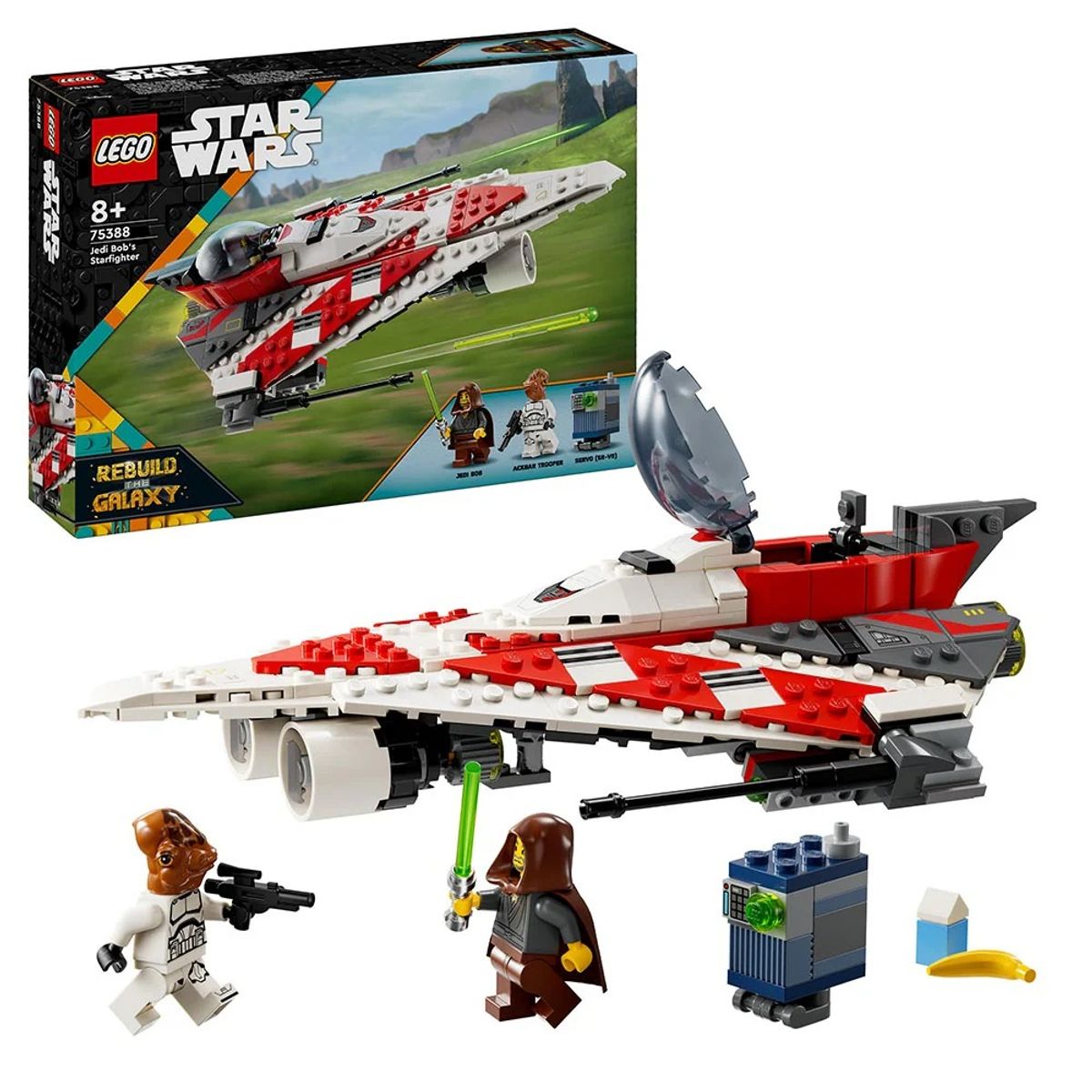 LEGO - LEGO Star Wars Caza Estelar del Jedi Bob - 75388