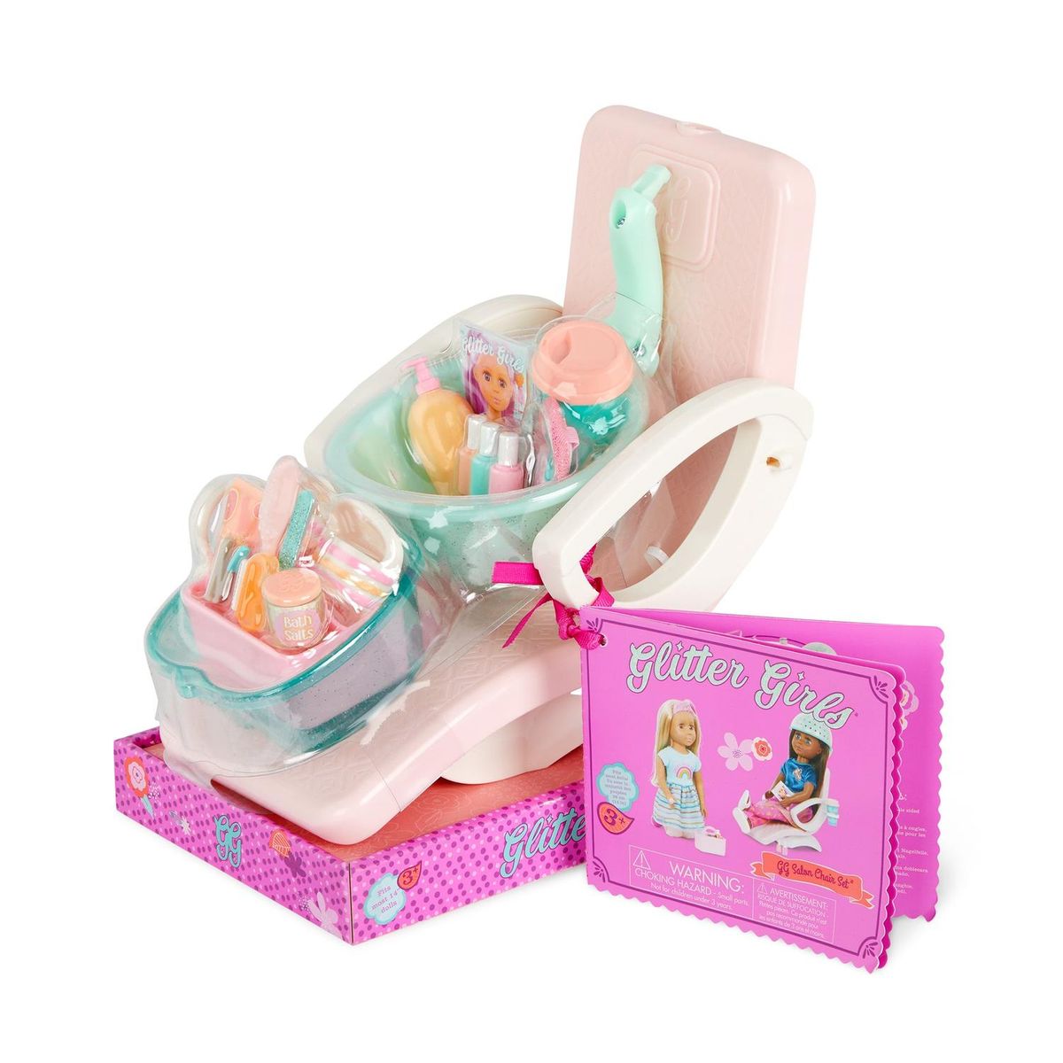 GLITTER GIRLS - Set sillón de peluquería