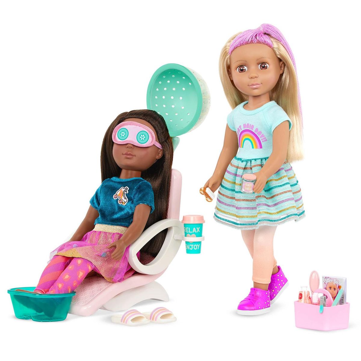 GLITTER GIRLS - Set sillón de peluquería