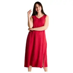 LORENZO DI PONTTI - Vestido Midi Mujer Fucsia