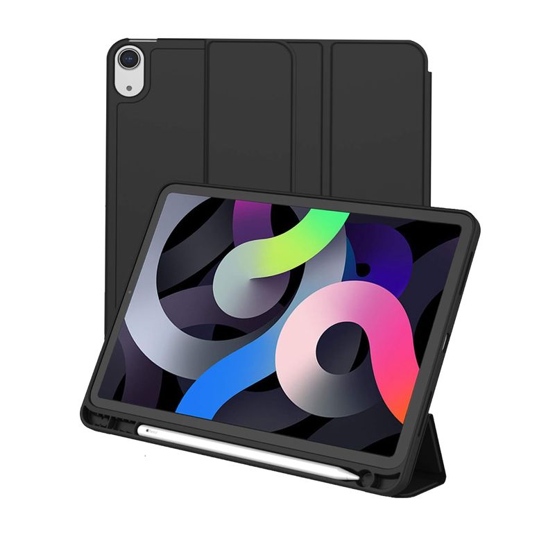 GENERICO - Fundas Smart Cover Para iPad 10.9 Decima 2022 Negro