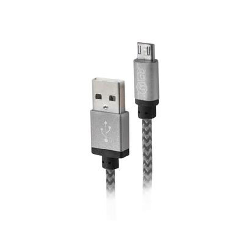 MLAB - Cable Micro Usb Blindado  Mlab - Blanco