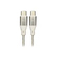 MLAB - Cable de Tipo C a Tipo C 1M Plateado - Plateado