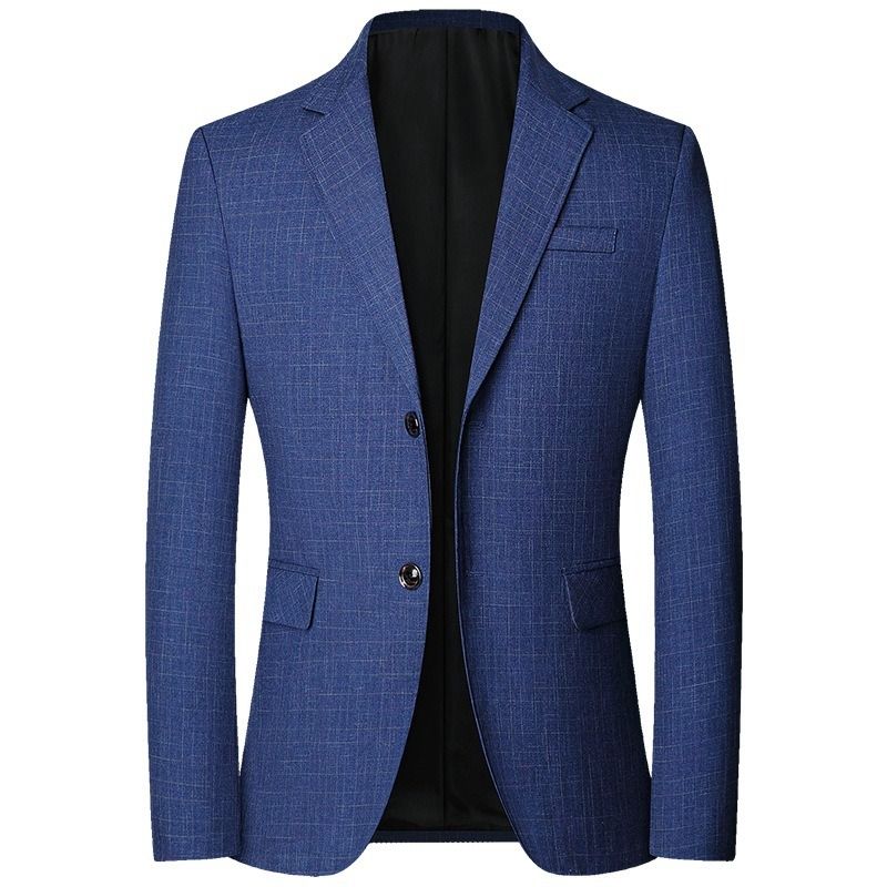 GIOIO - Saco Hombre Maduro Elegante Diario Mezcla Lana Oficina Versátil​