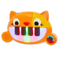 BATTAT - Teclado Musical Infantil con Forma de Gato -