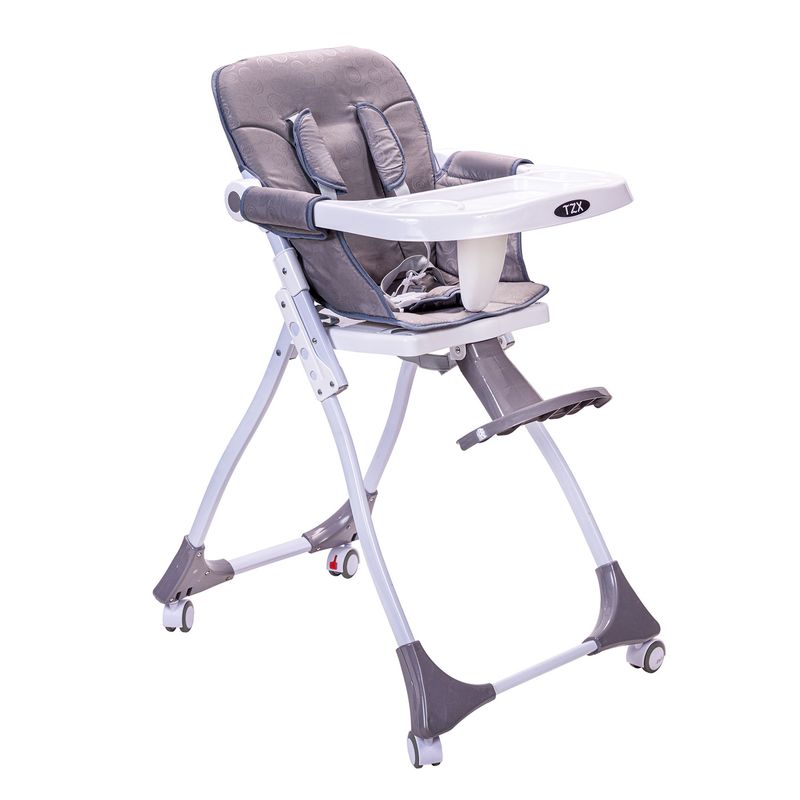 MUNDO ONLINE - Silla Comer Bebe Plegable Folding Gris