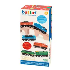 BATTAT - Trenes y vagones de madera