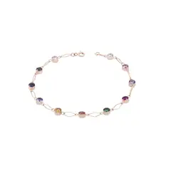 JB JOYAS BARON - Pulsera en Oro Miel 18kt Colores