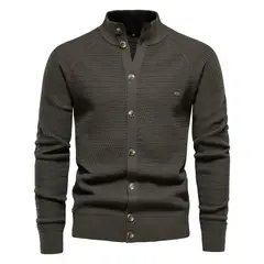GIOIO - Suéter Ejecutivo Hombre Premium Minimalista Urbano Corte Preciso​