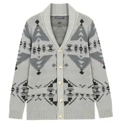 GIOIO - Chaqueta Punto Hombre Diseño Tejido Urbano Abrigada Largo Corte Preciso​