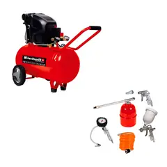 EINHELL - Compresor de aire + Kit para pintar