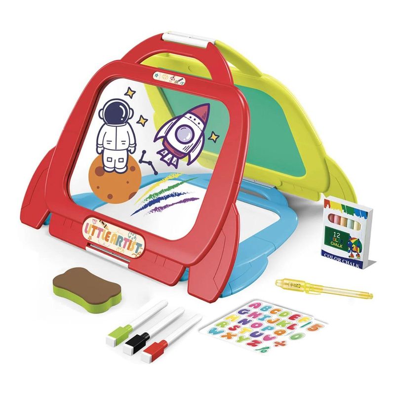 GENERICO - Pizarra Multidimensional Creativa para Niños 4 en 1