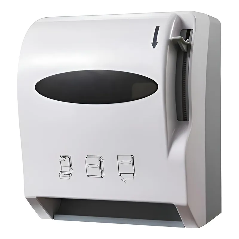 GENERICO - Dispensador de Papel Toalla Pared con Palanca y Estilo Moderno