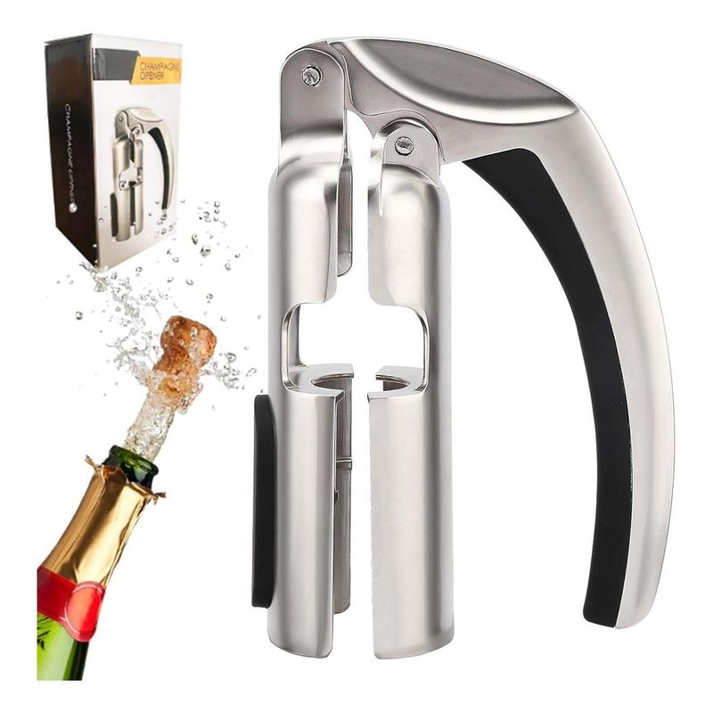 GENERICO - Sacacorchos Profesional Elegante para Champagne y Vino Espumante