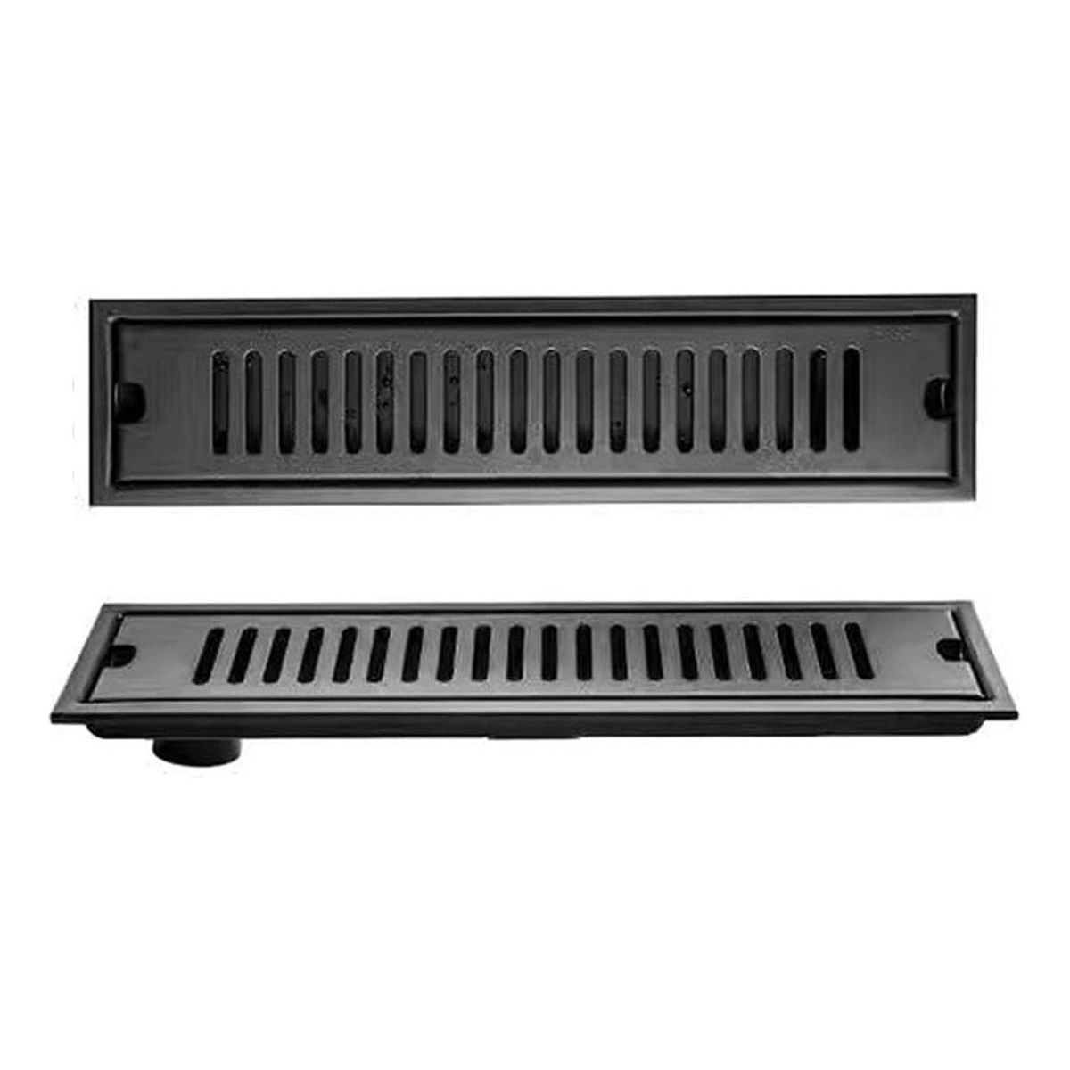 GENERICO - Coladera Rectangular Inoxidable con Trampa Anti-Cucarachas