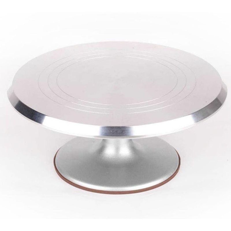 GENERICO - Base Giratoria de Metal Para Decorar Pasteles y Tartas