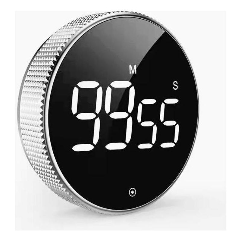 GENERICO - Temporizador Digital LED Magnético con Pantalla Grande Ajustable