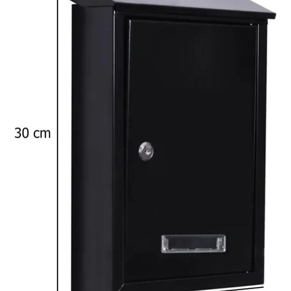 GENERICO - Buzón Metálico de Pared con Llave y Tapa de Seguridad