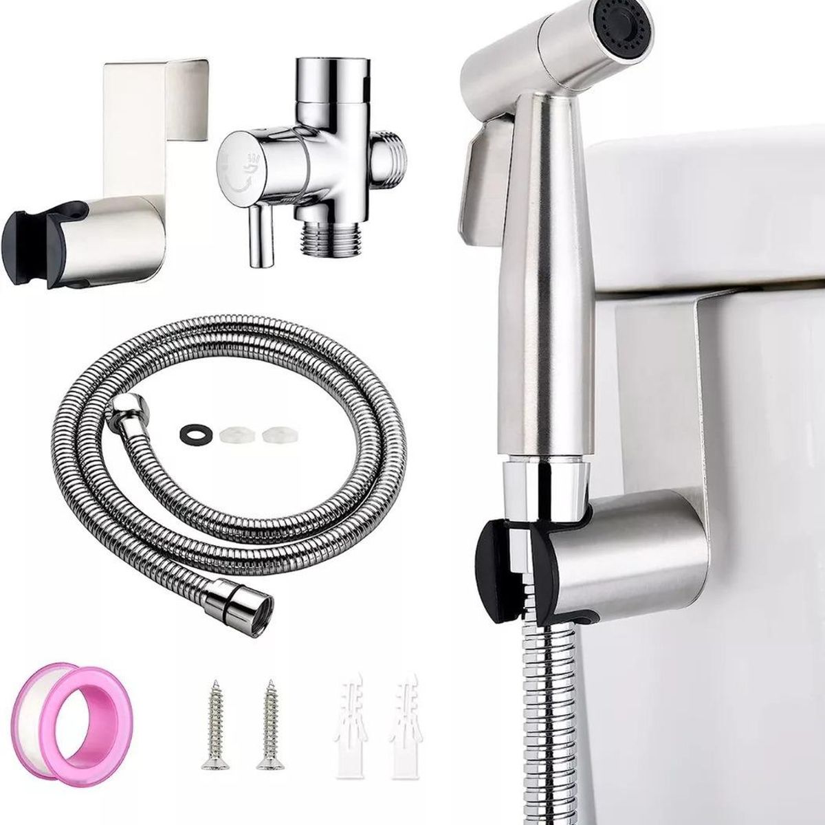 GENERICO - Ducha Bidet Árabe de Acero Inoxidable para Higiene Personal