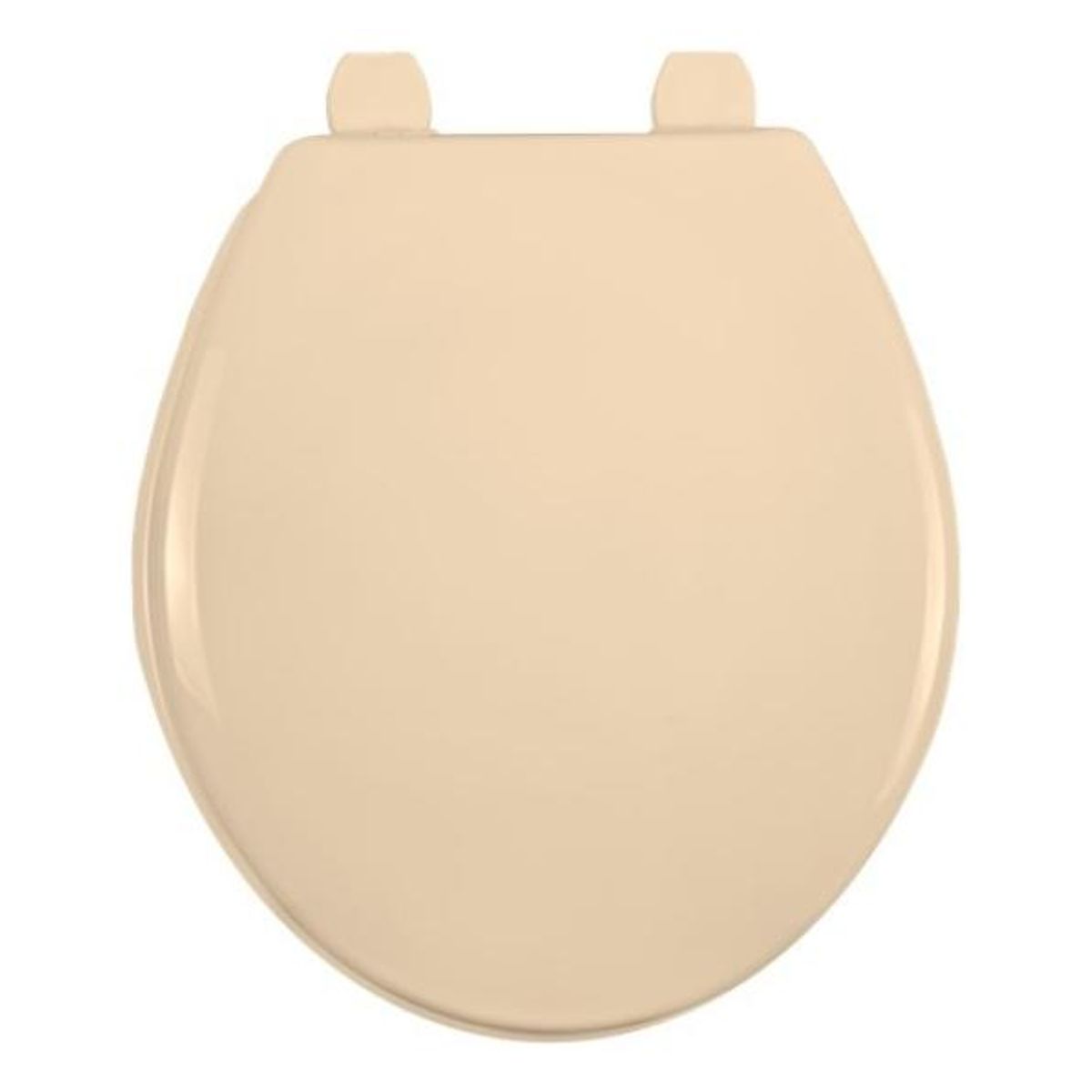 GENERICO - Asiento Antibacterial Redondo de Plástico Color Bone