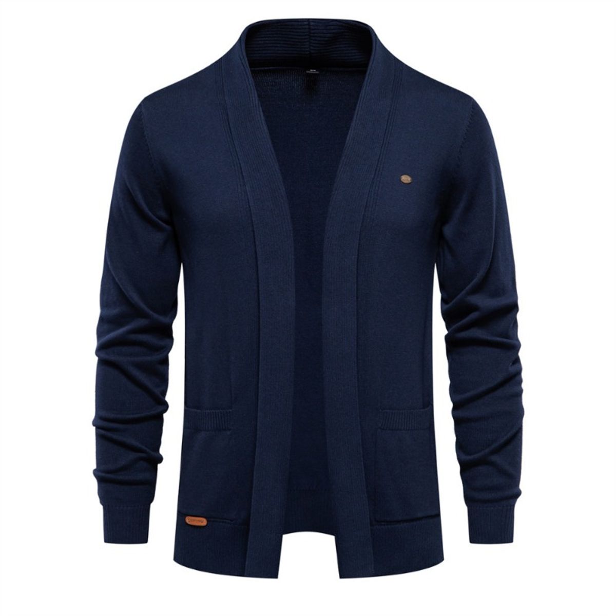 GIOIO - Cárdigan Ejecutivo Hombre Premium Lana Urbano Versátil​