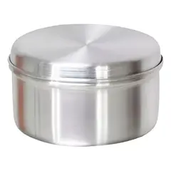 GENERICO - Molde Redondo de Aluminio para Quesillos y Leche Asada