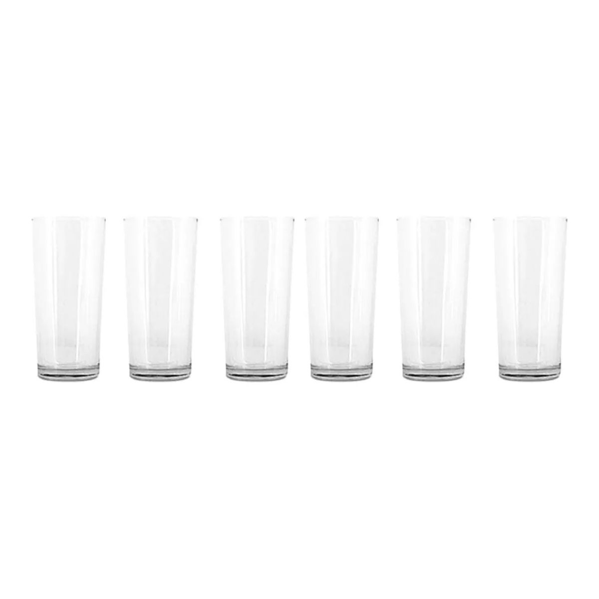 ALLEGRA - Set 6 Vasos Milan Tragos Altos Allegra 255ml