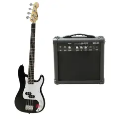 HENDRIX - Kit Bajo Eléctrico 38 Pulgadas + Amplificador 20W - PS