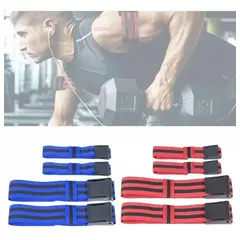 GENERICO - Bandas de Oclusión para Entrenamiento Muscular 4 Piezas