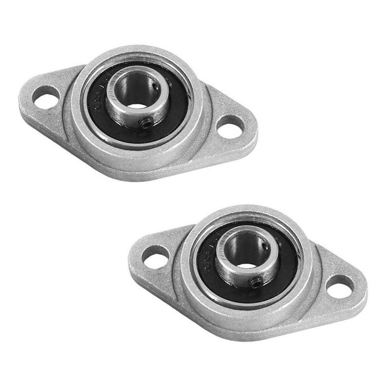 GENERICO - Soporte para varilla roscada de 10mm con rodamiento 2 und