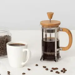 GENERICO - Cafetera Francesa de Vidrio 800ml Elegancia y Sabor
