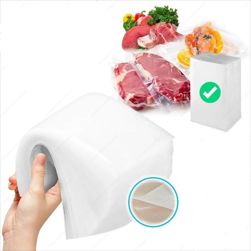 GENERICO - Bolsas Resistentes de Sellado al Vacío para Alimentos 20x25 cm