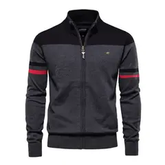 GIOIO - Cárdigan Hombre Cremallera Premium Urbano Versáti