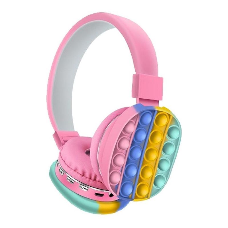GENERICO - Audífonos Bluetooth Inalámbricos con Diseño Pop It Colorido
