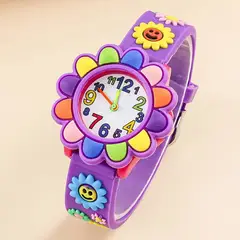 GENERICO - Reloj lindo de silicona para niña