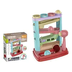 GENERICO - Torre de Bolas Rodantes Colorida para Bebés y Niños Pequeños