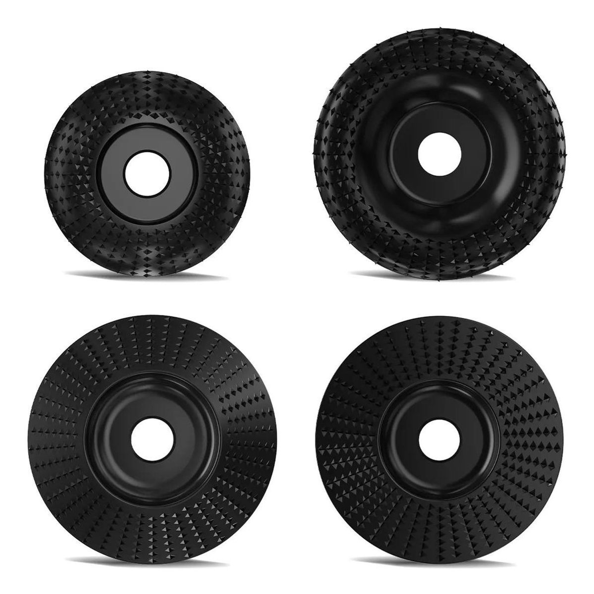 GENERICO - Juego de Discos Abrasivos de Madera para Amoladora Angular